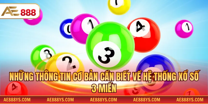 Những thông tin cơ bản cần biết về hệ thống xổ số 3 miền